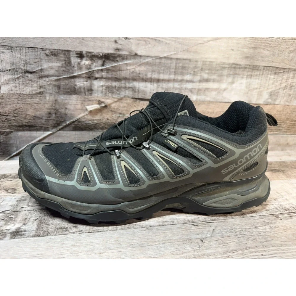 Mens Salomon X Ultra 2 Gore-tex 371560 Black Trail Hiking Shoes 2014 Size 12